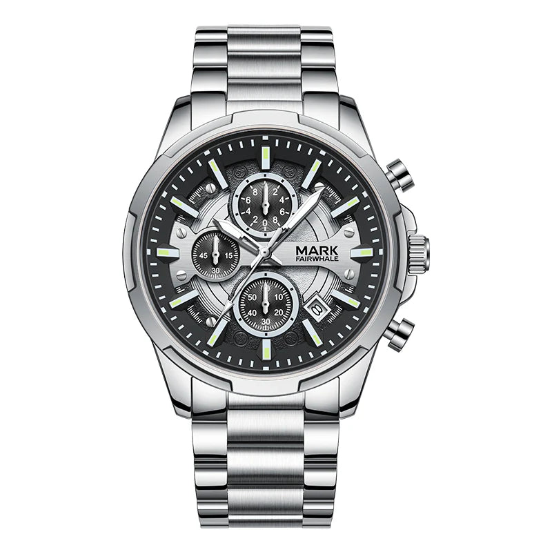 Mark Fairwhale - Premium Men’s Chronograph Watch, BOLD and SLEEK - available with box
